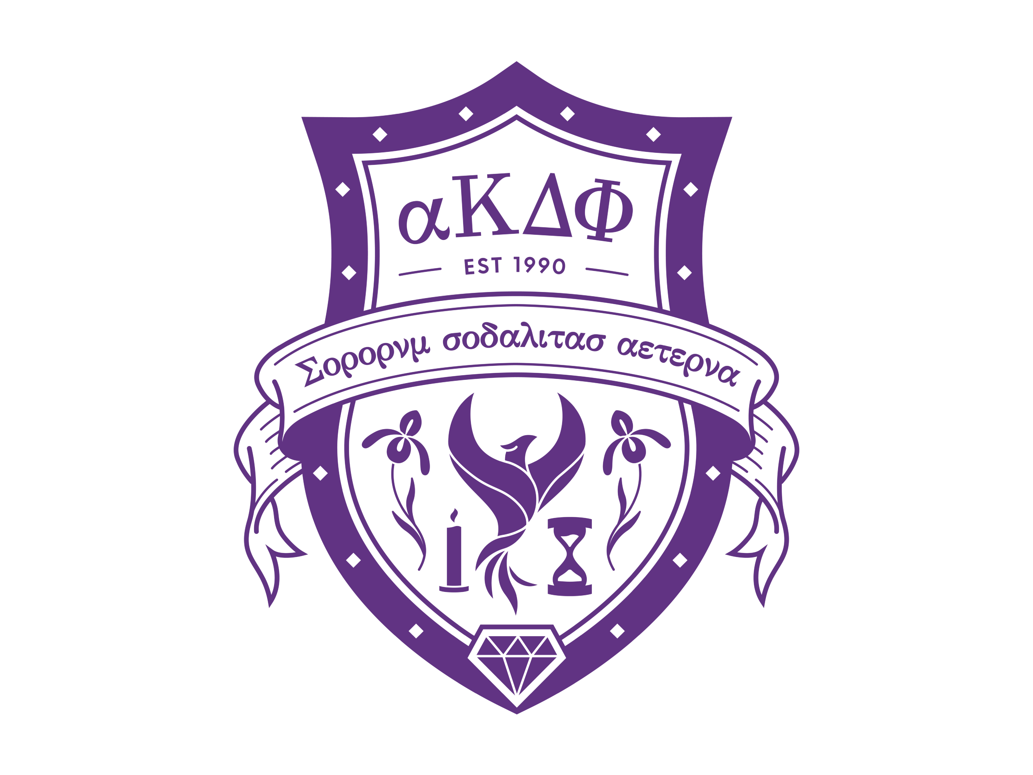Crest of alpha Kappa Delta Phi International Sorority, Inc. Crest of alpha Kappa Delta Phi Sorority, Inc.