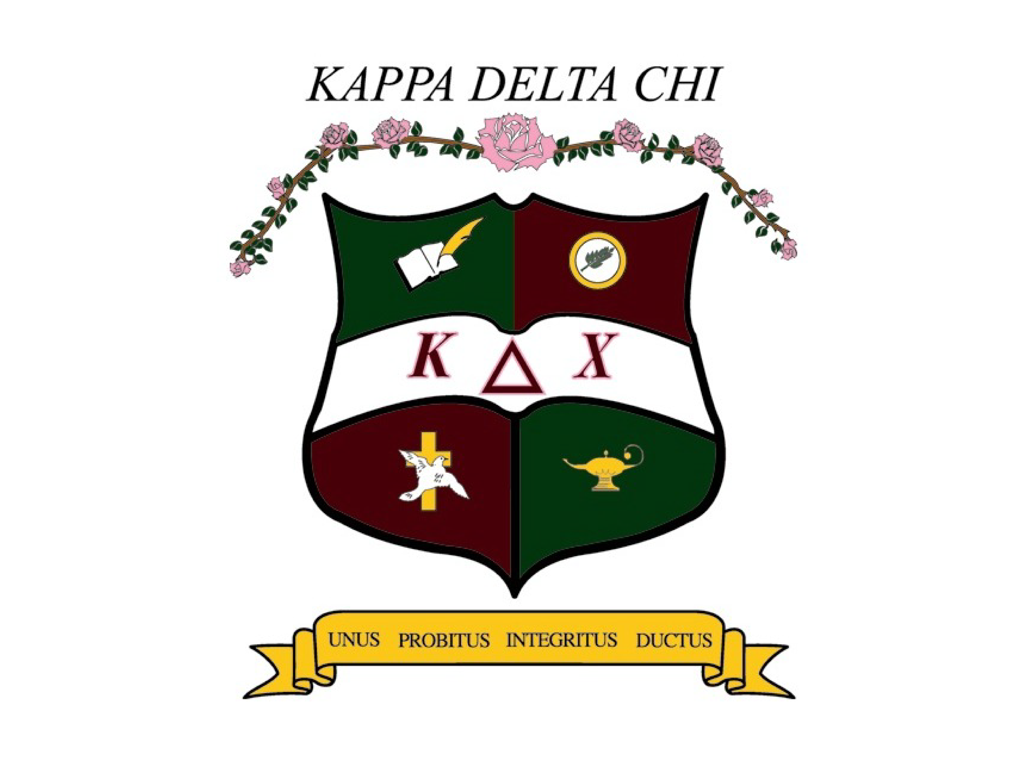 mgc_kappa-delta-chi-sorority_crest.png Crest of Kappa Delta Chi Sorority, Inc.