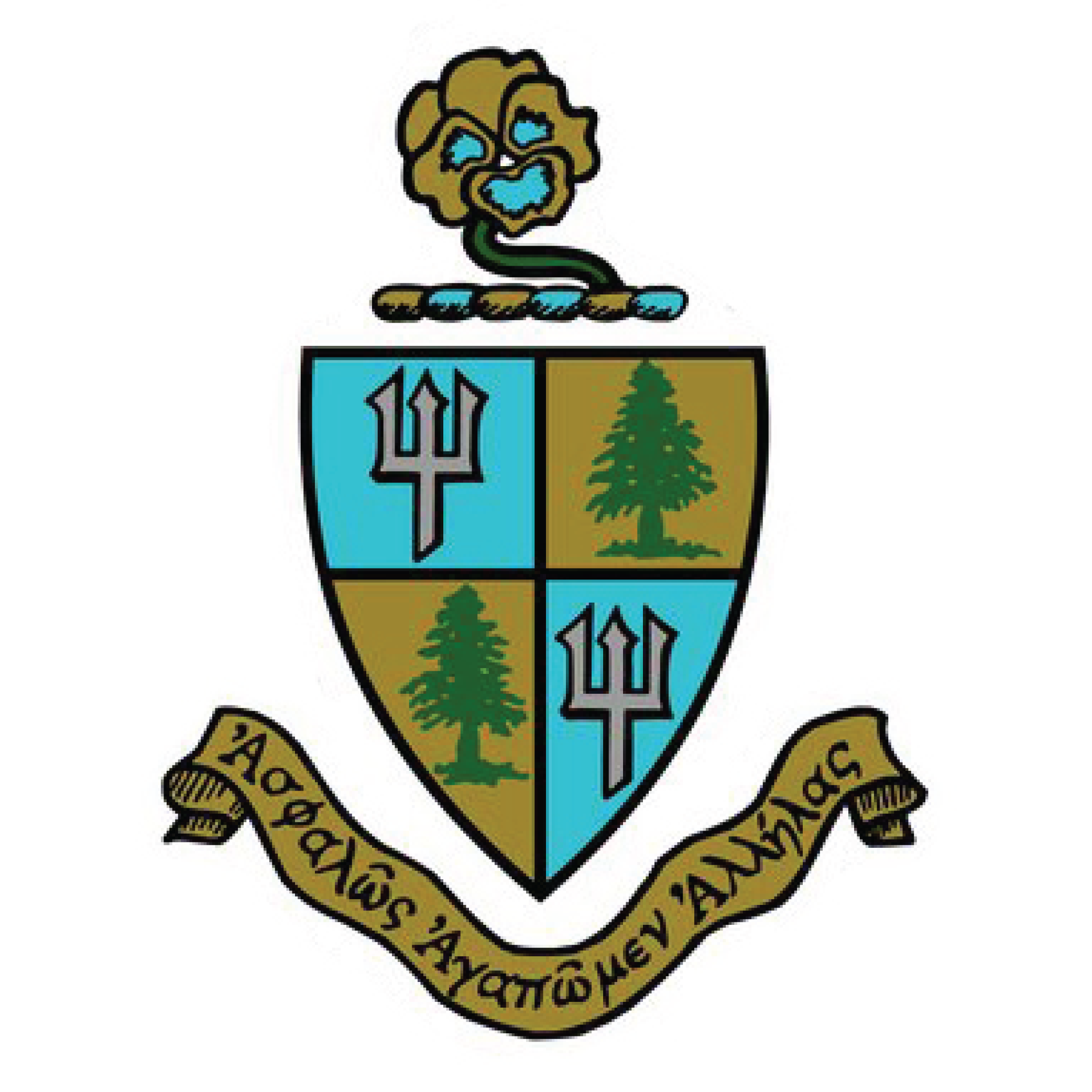 Crest of Delta Delta Delta