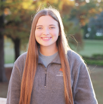 Headshot image of Student Volunteer Center President, Camdyn Cook